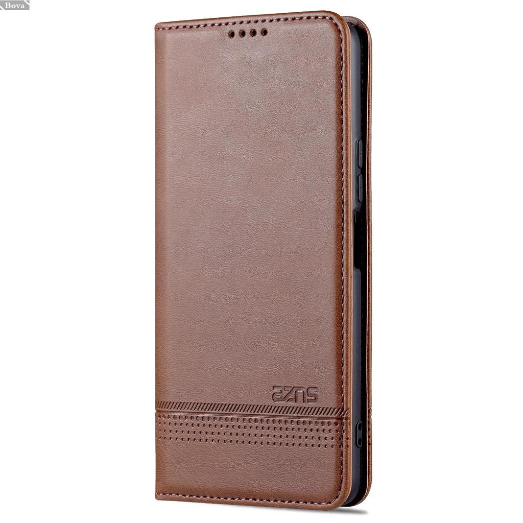 Роскошный магнитный адсорбционный кожаный чехол для Vivo Y35 Y 35 4G / Vivo Y35 5G флип-чехол защитный чехол Fundas Coque