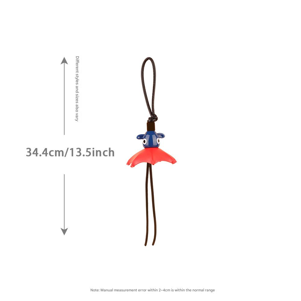 Роскошный модный брелок для сумки Металлическая кожаная декорация Подвеска Продвинутые аксессуары для багажа Модный автомобильный брелок Креативный стиль