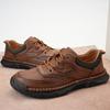 Модные мужские туфли из натуральной кожи на шнуровке, повседневные кроссовки ручной работы, дышащие, высокого качества, для ходьбы, роскошные мужские туфли большого размера 48