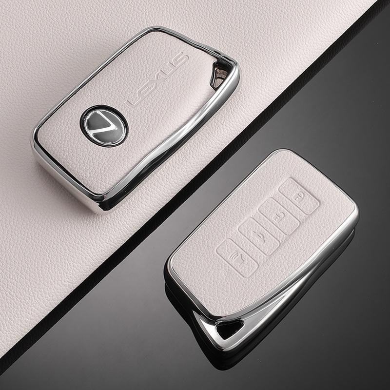 XBE2 TPU Leather Car Remote Key Cover Case Shell For Lexus NX GS RX IS ES GX LX RC 200 250 350 LS 450H 300H Keychain Accessories