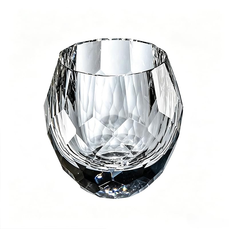 Изысканный бокал для виски Rock Premium Crystal Glass для дома и бара, (для использования)