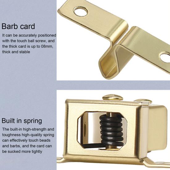 4 шт. прочный дверной замок с бусинами, тонкая работа, устойчивая к коррозии дверная фурнитура, двухколесный сенсорный замок с бусинами, шкаф