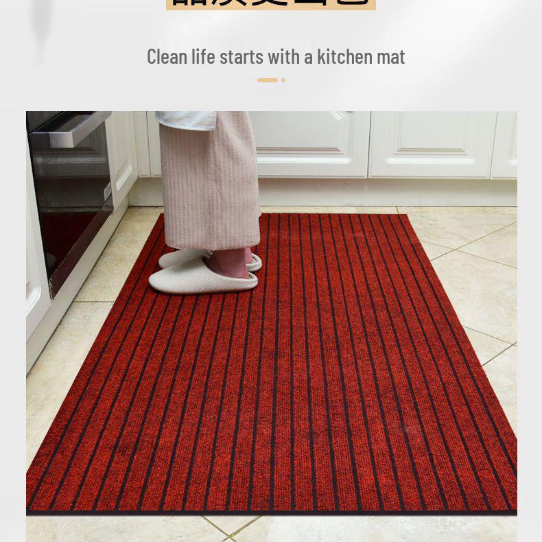Waterproof & Stain-Resistant Kitchen Runner Mat for Hallways & Stairs