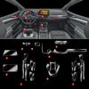 ТПУ для Volkswagen VW ID.4 ID 4 ID.6 ID 6 Crozz X Прозрачная пленка Наклейка на интерьер автомобиля Панель панели управления, рычага переключения передач, воздуховода, двери