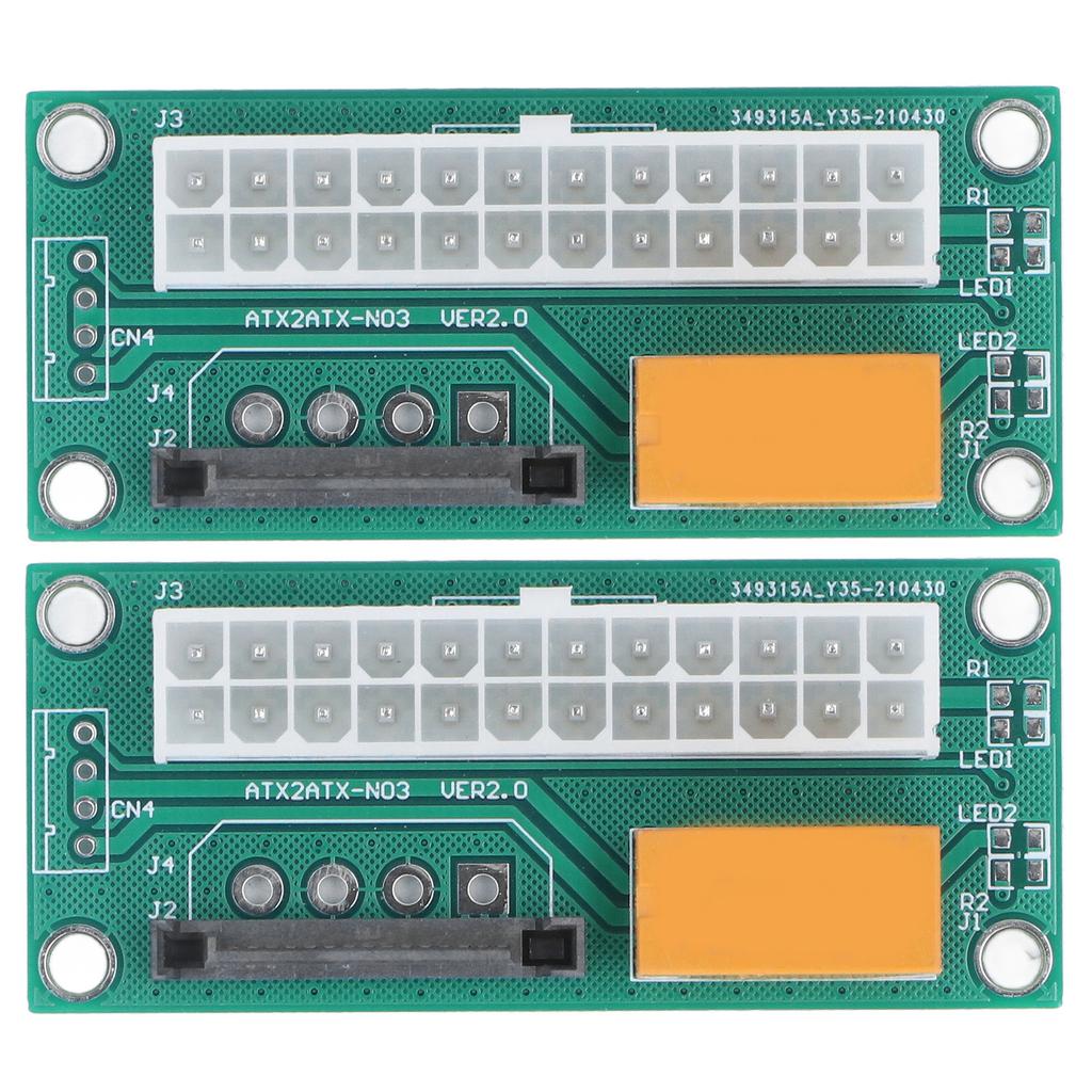 Синхронизатор двойного источника питания, SATA-интерфейс, адаптер двойного блока питания, 24-контактный разъем двойного питания для майнера BTC
