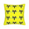 Petes the Cat  Square Pillowcases Polyester Seat Cool Cat Cushion Case Cool Decorative Throw Pillow Case