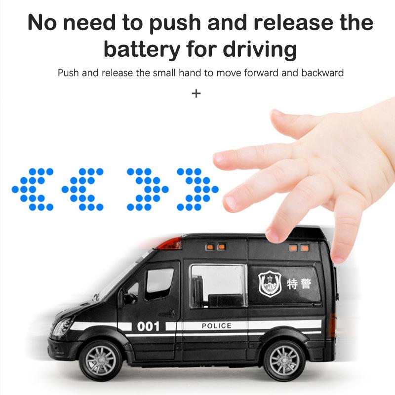 Пожарная машина, больница, спасательная машина, скорая помощь, полицейская машина, модель автомобиля ABS, устойчивая к падениям, открывающаяся дверь, игрушки для детей, мальчиков, подарки