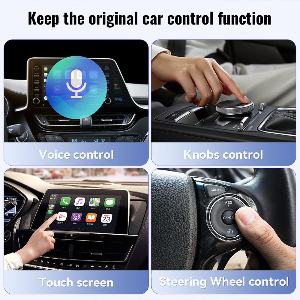 2 в 1 беспроводной Carplay и Android Auto адаптер умный ключ 5G WIFI проводной для беспроводной Carpay для Volvo Benz Mg Kia Chery VW