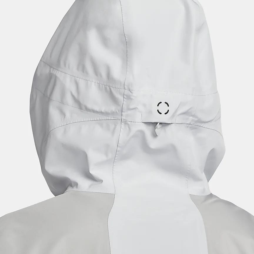 Nike Storm-FIT ACg Series Color Block Hooded Zip Windproof Waterproof Jacket Men Jacket Photon-Grey DB3560-025