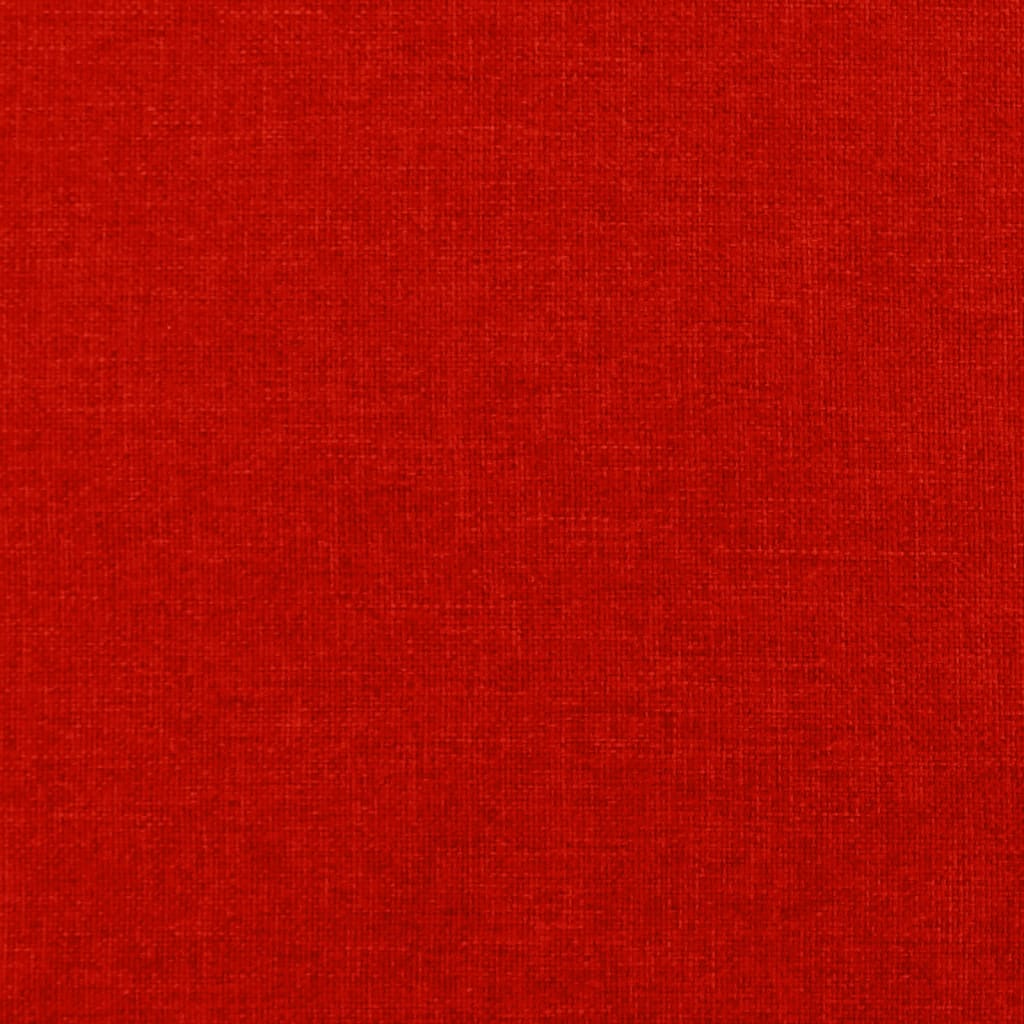 Gaming Chair Black and Red Fabric
