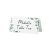 50pcs Blank Table Name Place Cards Paper Message Setting Card Tented Name Card  Banquet Tables