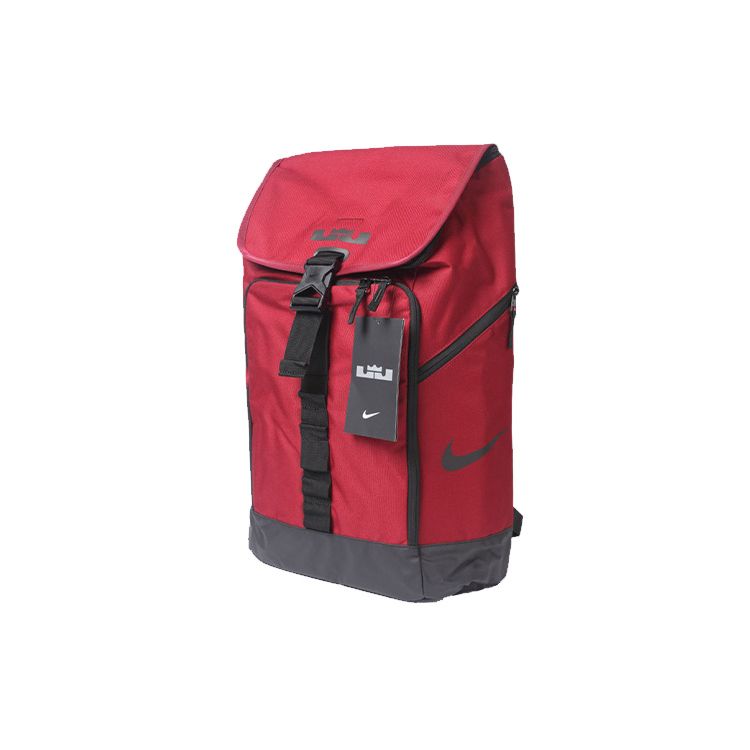 Nike Air Cushion Large Capacity Nylon Backpack Unisex Backpacks Red BA5447-677