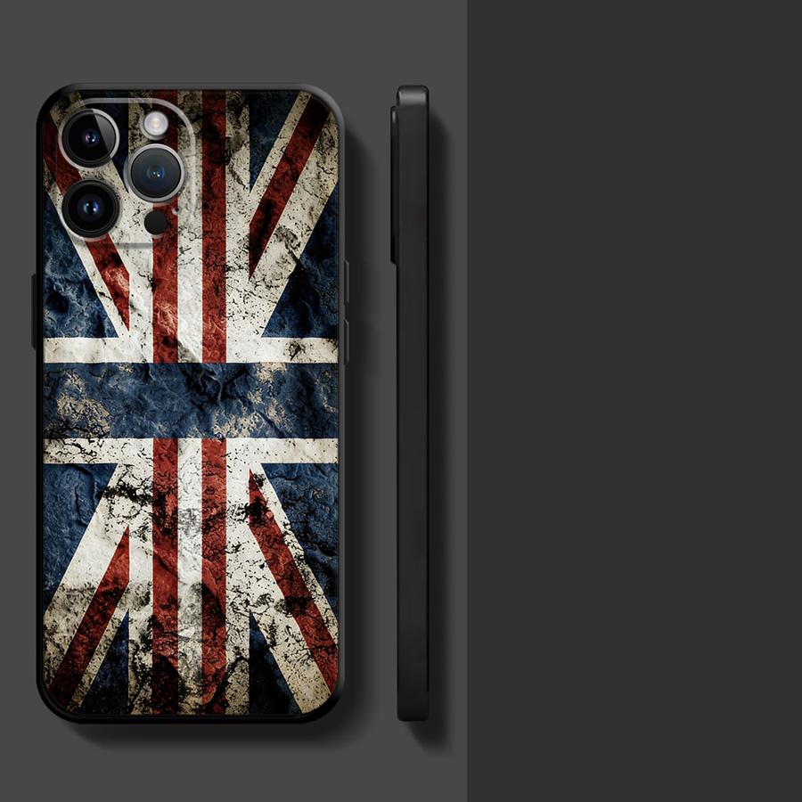 Чехол для телефона с узором национального флага для Apple iPhone 17 Pro Max 16 Air 17e 14 15 Pro 7 8 13 12 XR XS MAX 11 Funda Чехол для телефона