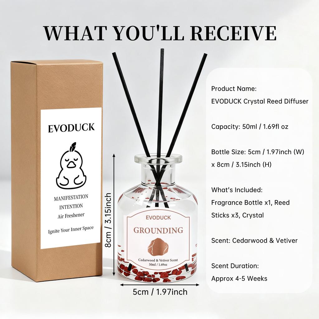 Диффузор с цветочным тростником - аромат ванили 3,38 унции ароматизированный диффузор с палочками домашний аромат эфирное масло для декора полки в ванной