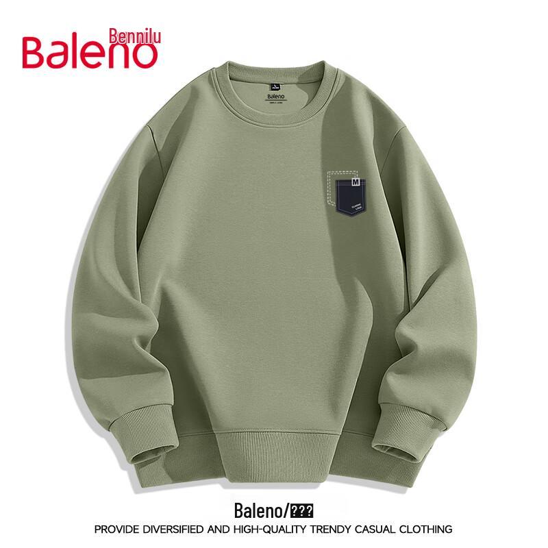 Baleno Men's High-Street Printed Crew Neck Sweatshirt