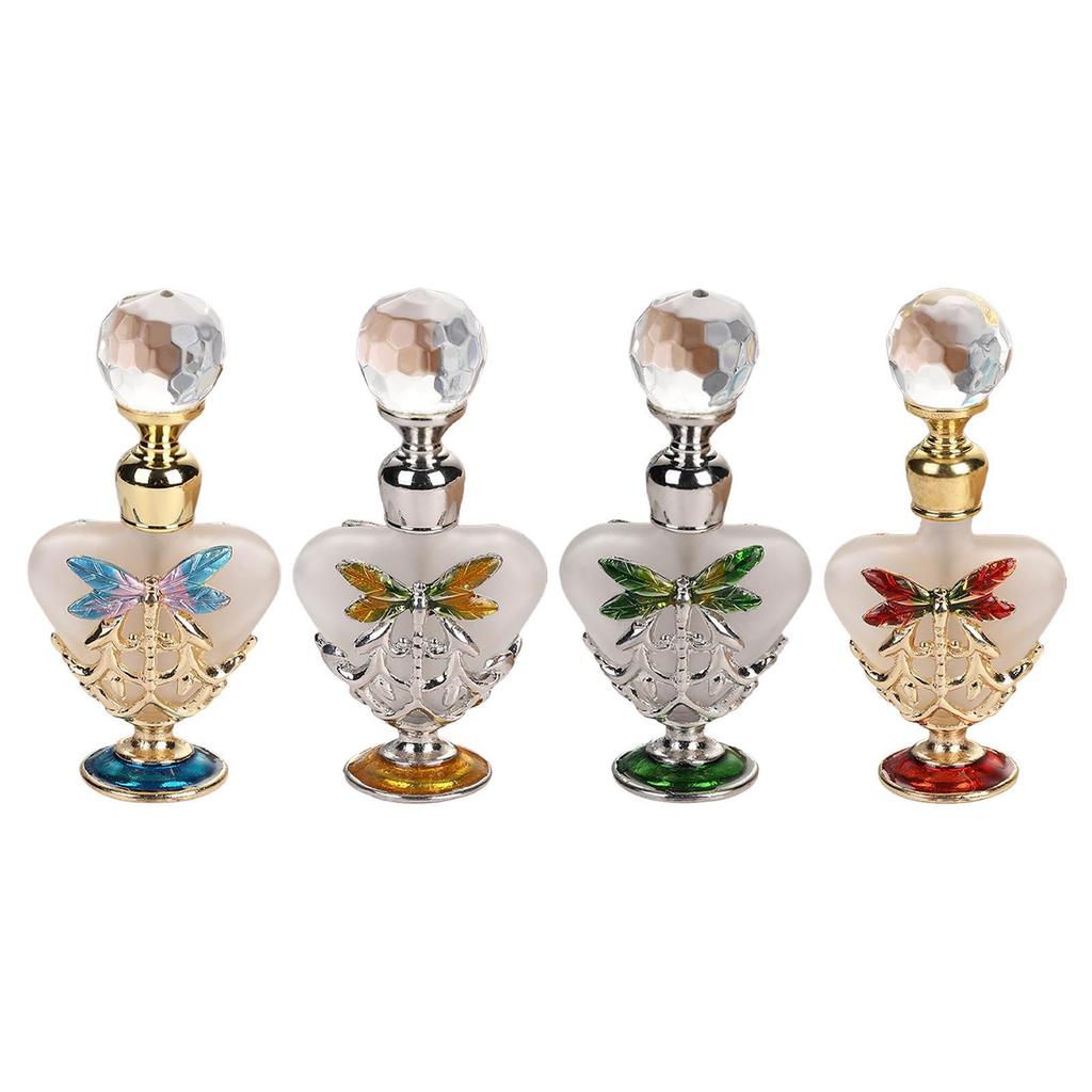 Декоративный флакон для духов, портативные флаконы, многоразовые флаконы, декоративный пустой контейнер, стеклянный флакон для духов, стеклянные флаконы 5 мл