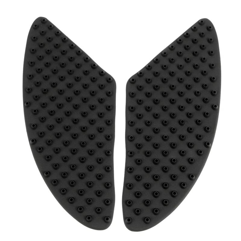 1 Pair Universal Motorcycle Fuel Tank Rubber Anti-skid Sticker Moto Tank Traction Pad Side Gas Knee Grip Protector Accessories
