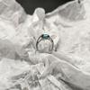 Серебряное кольцо с изумрудом nano 1.385ct, вес изделия 2,64 гр (2174196)