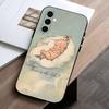 Lovely Kewpie Baby  Phone Case Black Silicone Soft For Samsung Galaxy A73,A72,A71,A70,A53,A52,A51