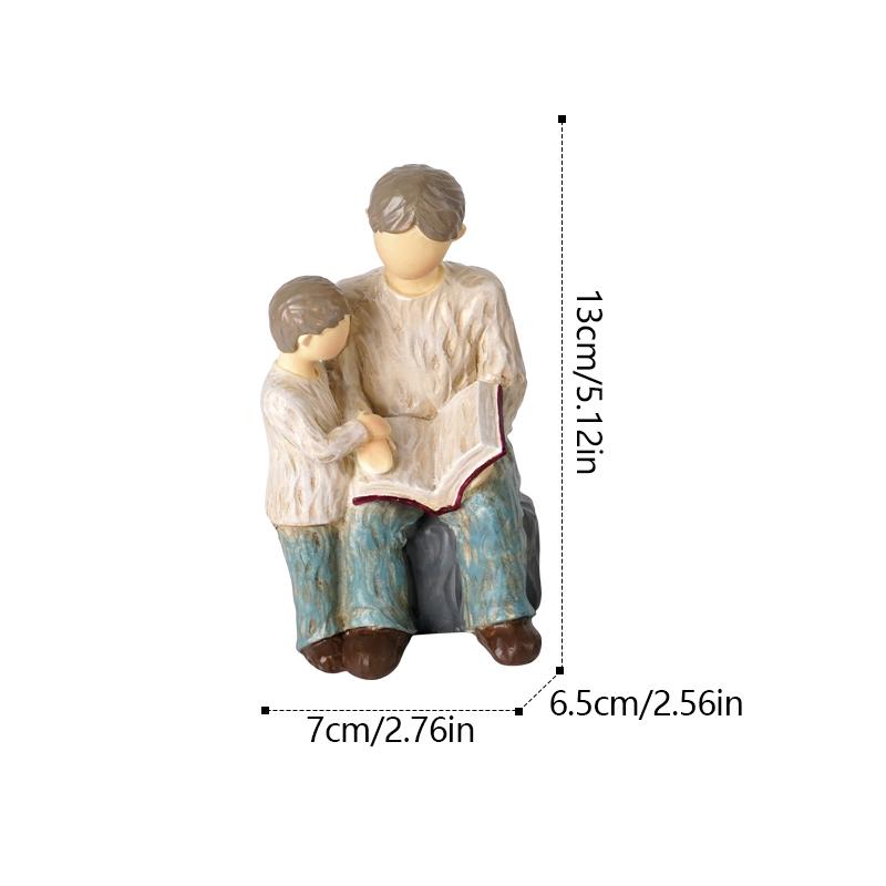 Home Decoration Accessories Family Member Statue Figurines Lovers Sculpture Home Decor