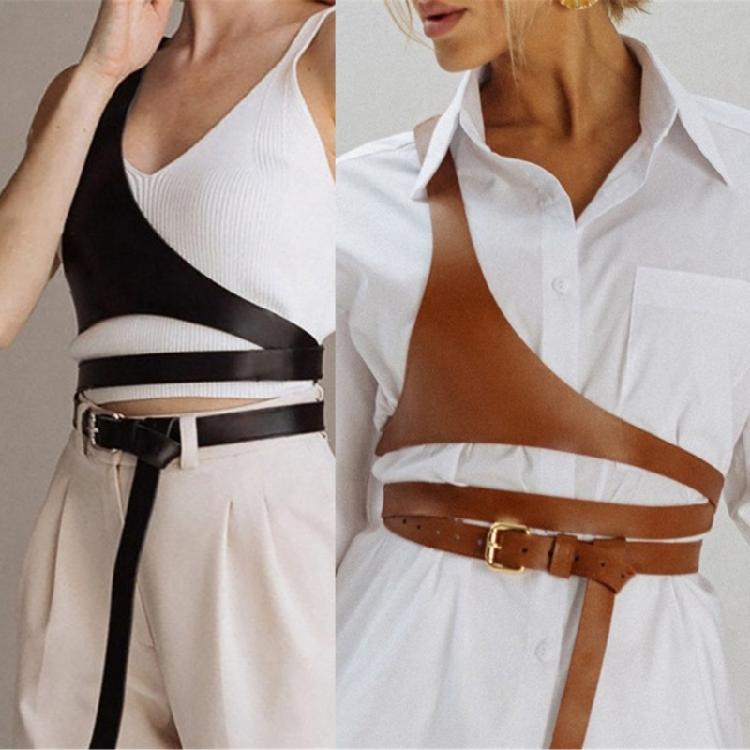 Waist Belt Chain Harajuku Belt for Dancers Costume Belt for Jeans Dresses