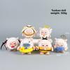 6 Eggy Pcs Party Sheep Design Mini Model Desktop Decoration Set Ornament