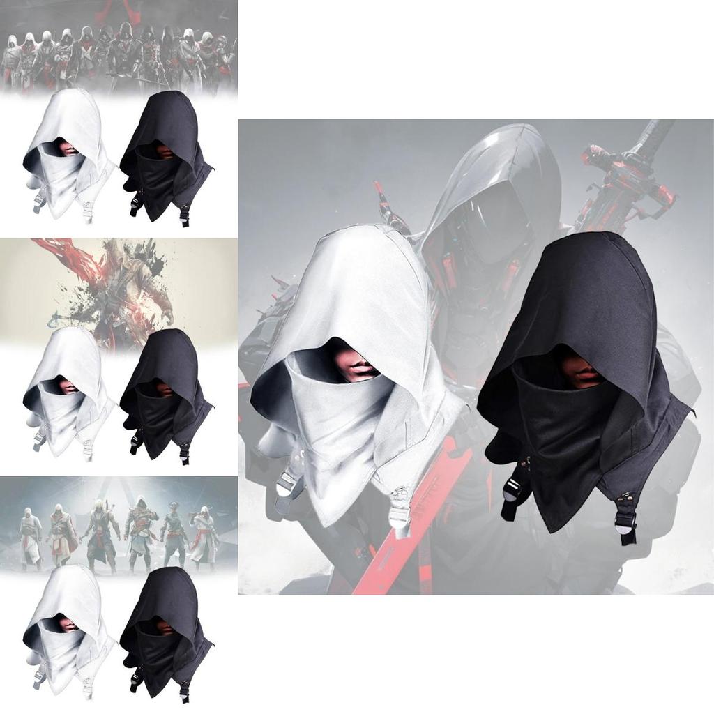 Худи костюма Assassin's Creed из полиэстеровой ткани для Хэллоуина, косплея и средневековой ролевой игры