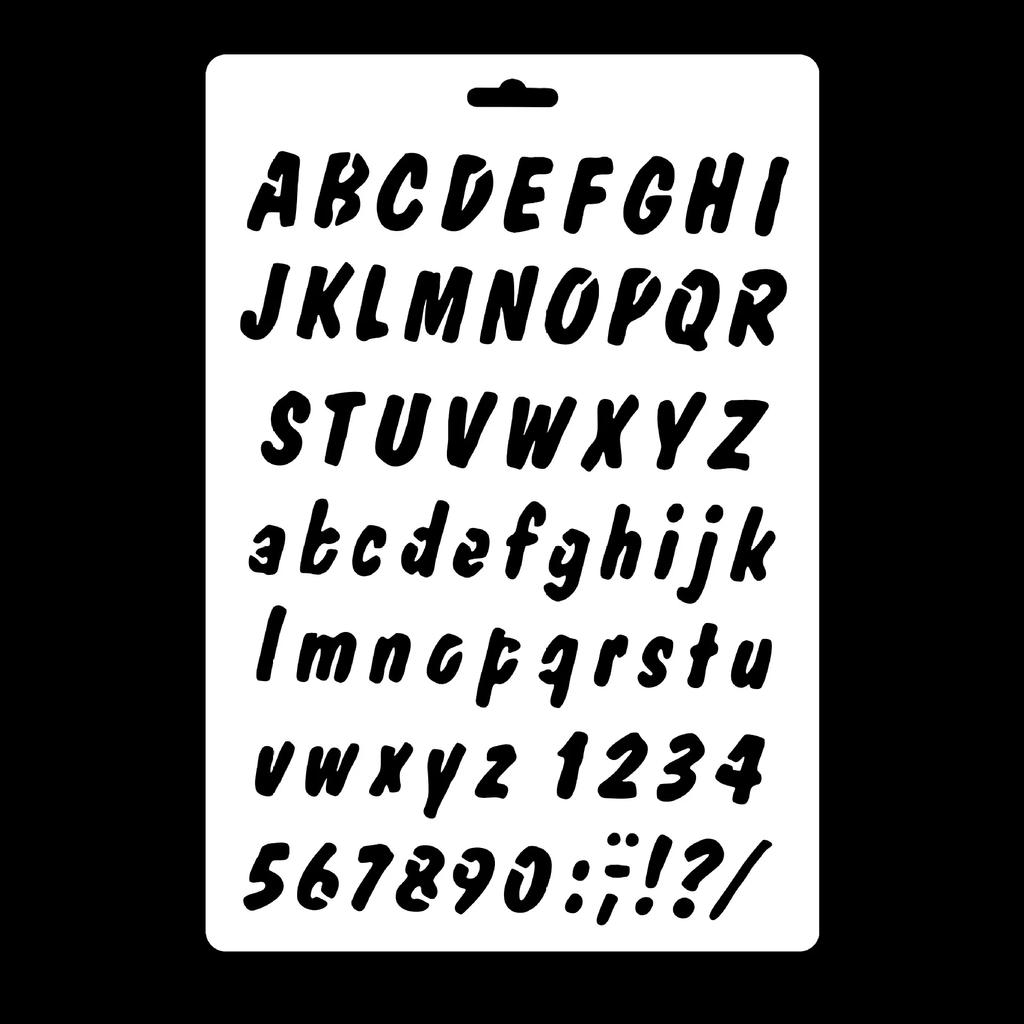 4 шт./лот буквы алфавита формата А4 DIY ремесло наслоение трафареты живопись скрапбукинг штамповка тиснение альбом шаблон карты