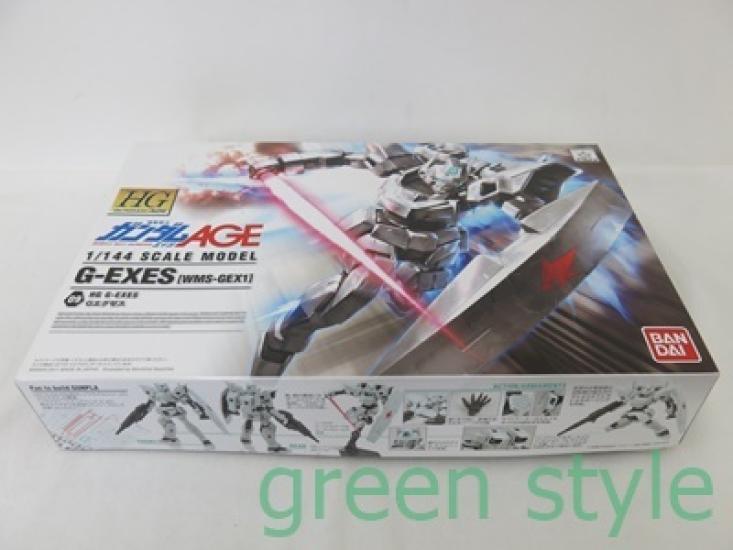 Bandai Mobile Suit Gundam AGE HG Plastic Model Gundam Plastic Model Unassembled 1/144 G-EXES