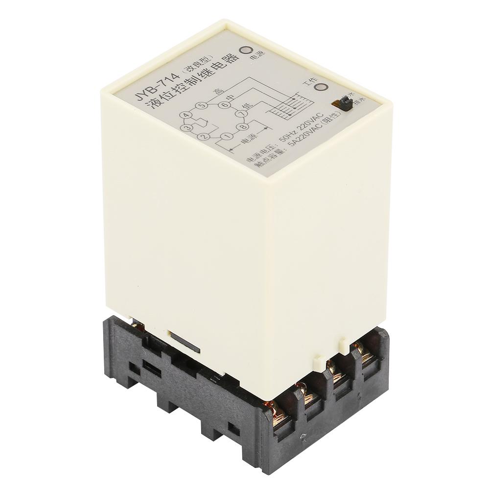 JYB-714 Реле уровня жидкости Регулятор уровня воды с основанием 220 В