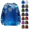 Christmas Sweatshirts For Women Knit Sweater Cute Shirt Fall Crewneck Pullover Tops