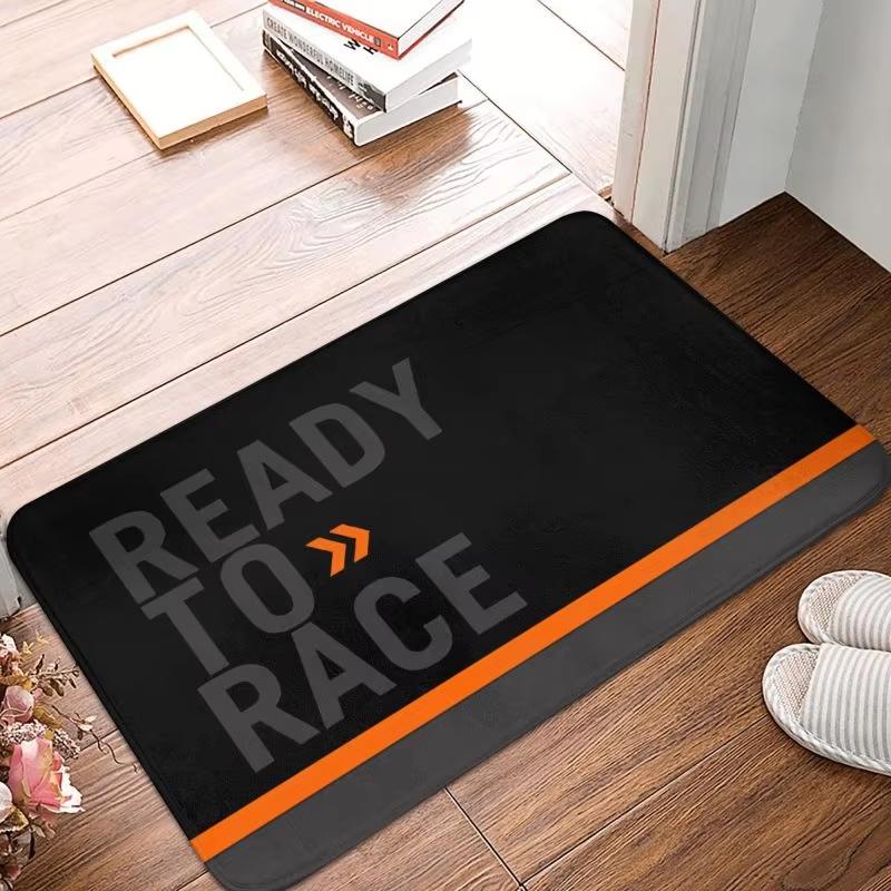 Ready To Race Doormats Entrance Welcome Floor Mat Kitchen Rug Home Bedroom Living Room Decor Doormat Machine Washable Foot Mats