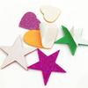 Mixed Size Color Star Heart Shapes Foam Glitter Party Stickers Wedding Decoration