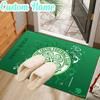 Custom Name Celtic Football Club Crest Rug Office Rug Chair Mat Non Slip Carpet Rugs for Bedrooms Dining Room Living Room Home Decor gifts