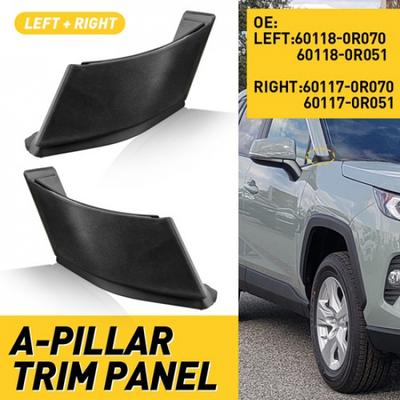 60118-0R070 Отделка панели Левая и правая накладки стойки A Подходят для Toyota Toyota RAV4 -200