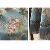 European Dustproof Tassel Table Cloth Embroidery Tablecloth Round Dining Desk Retro Table Cover Cloth Living Room Decor