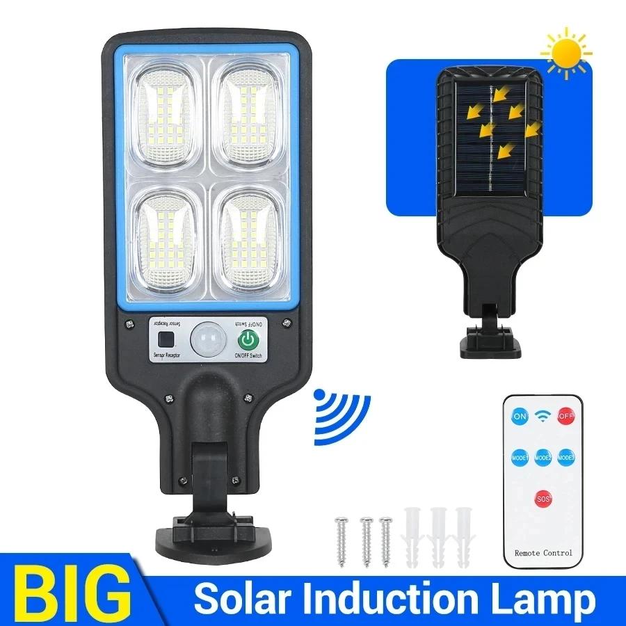 Несколько стилей наружных светодиодных солнечных уличных фонарей, водонепроницаемая индукционная солнечная лампа, садовая дорожка, двор, гараж, настенный светильник