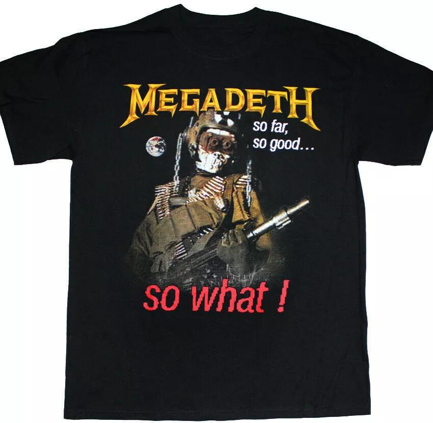 Футболка Megadeth So Far, So Good, So What 1988 Унисекс