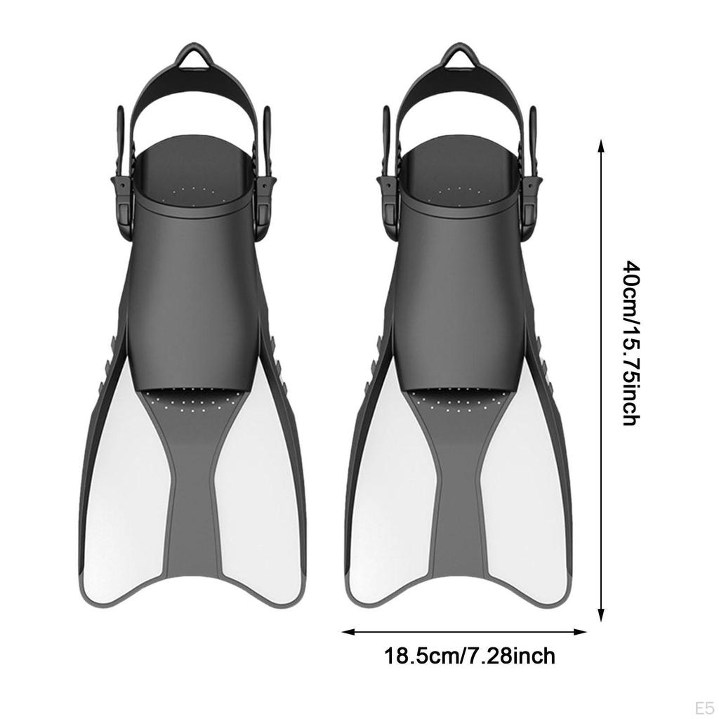 Ласты для дайвинга Регулируемые легкие пловцы для команд мужчин и женщин