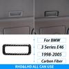 For BMW 3 Series E46 M3 1998-2006 Real Carbon Fiber Gear Shift Air Outlet Vent Window Lift Dashboard Set Car Interior Sticker