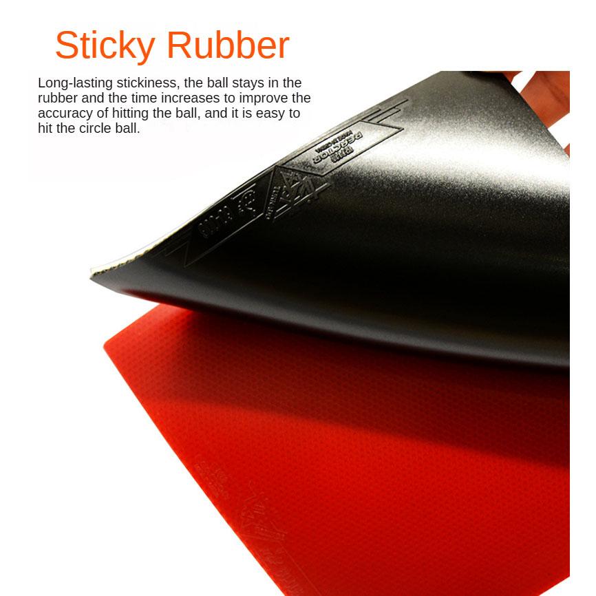 Реактор ТОРНАДО V5 40+ (Липкая петля справа) Резиновая губка для пинг-понга для настольного тенниса с одобрением ITTF