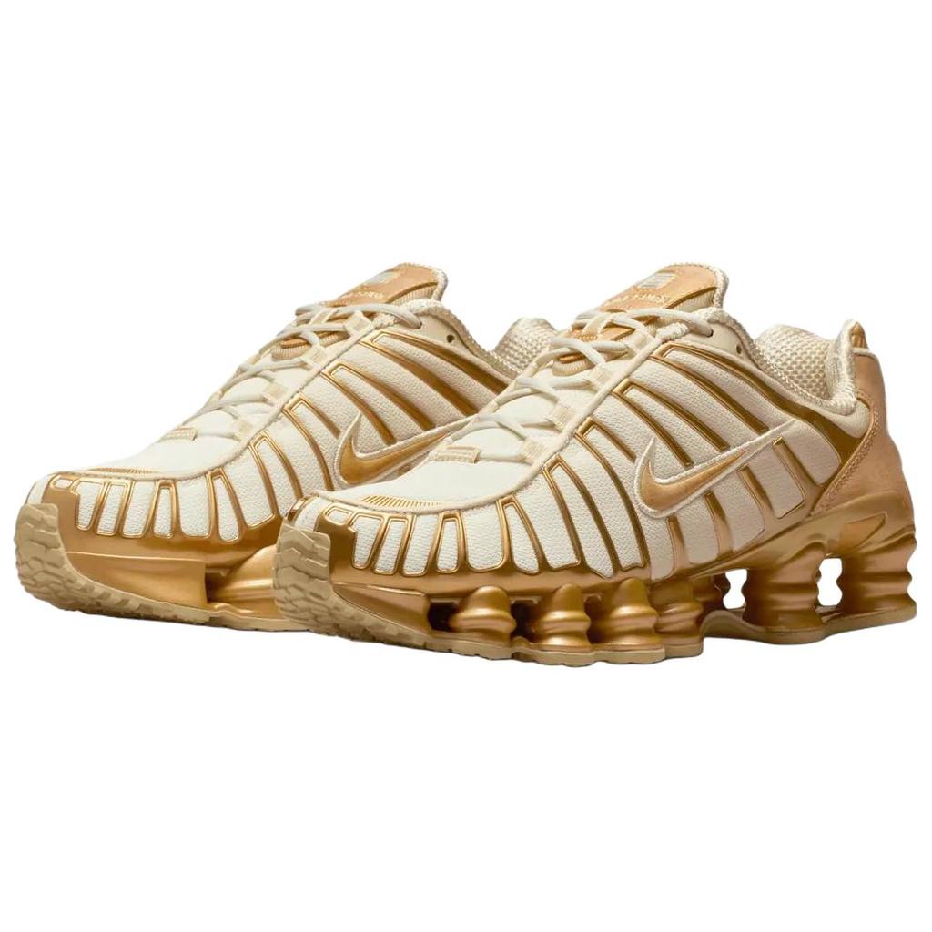 Женские кроссовки Nike Shox TL Кокосовое молоко Металлическое золото Медь (Женский)