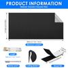 Portable Travel Blackout Curtain 100% Blackout Window Cover with Heat Insulation 57"x118" No Drill Blackout Shades Guard Blinds