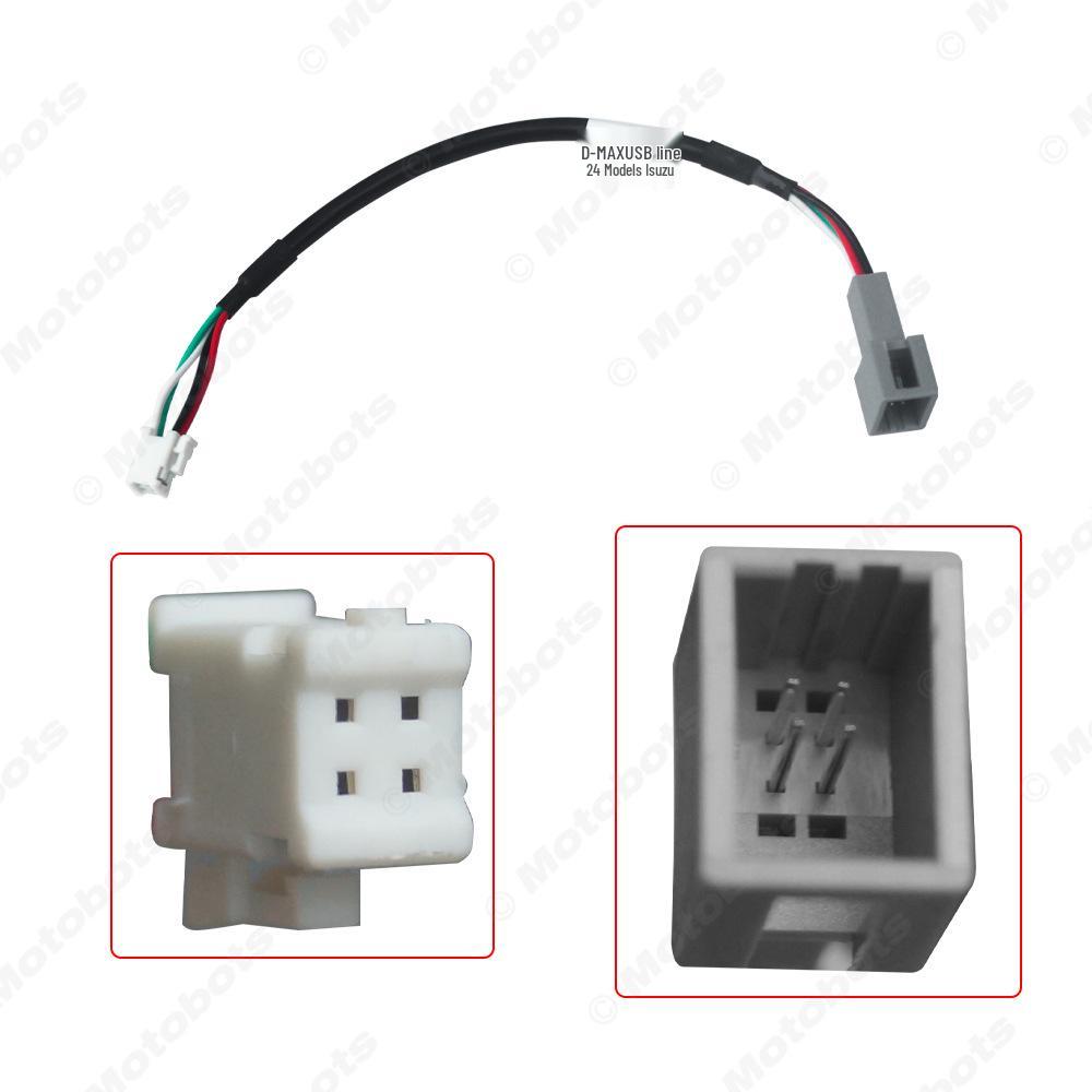 4-контактный USB-кабель Isuzu для адаптера оригинального экрана автомобильной навигации
