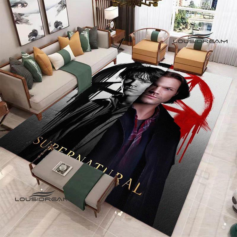 Supernatural Join the Hunt printed carpet Non-slip carpet outdoor carpets area rug bedroom decor rug for bedroom birthday gift