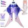 Sangonomiya Kokomi Cosplay Costume Pearl of Wisdom Kokomi Outfit Dress Wig Full Set Comic Con