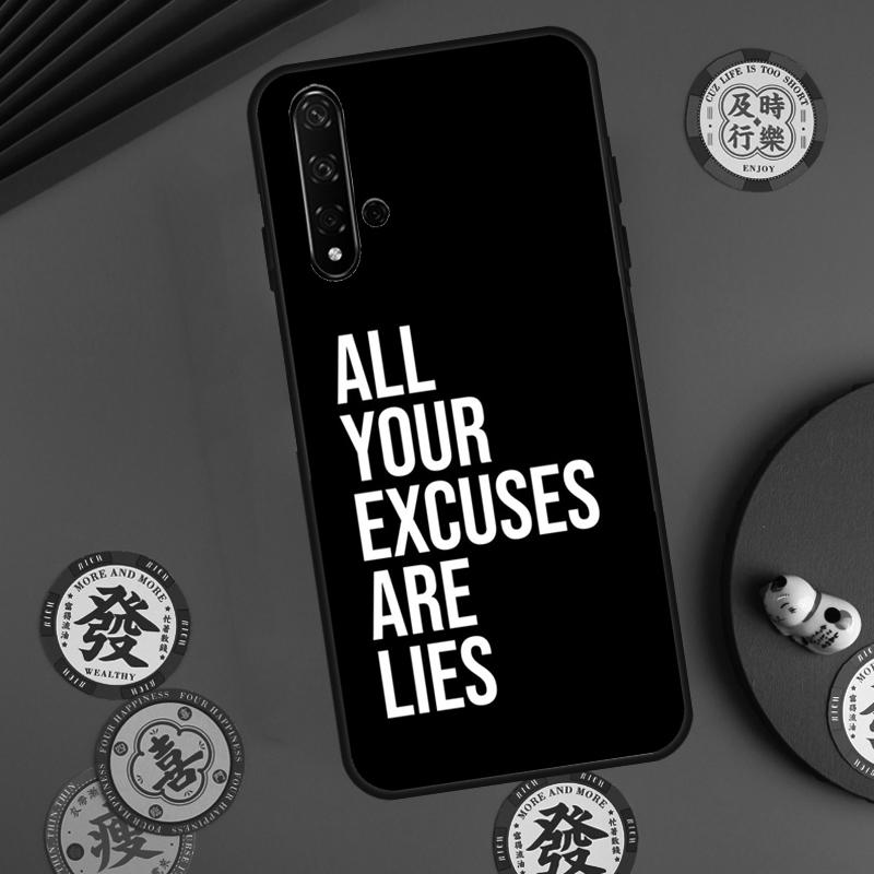 Мотивация Тренажерный зал Фитнес Для Huawei Nova Y60 Y70 Y90 Y72 Y73 Y61 Y91 7i 8i 11i 12i 12s 9 10 SE P20 P30 P40 Lite Чехол