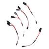 5Pcs 15Cm Y Style Servo Rc Extension Lead Wire Cord Cable For Jr Futaba