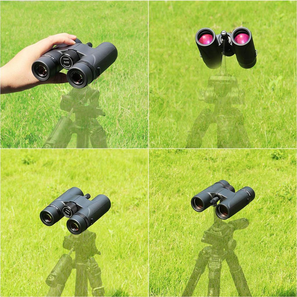 SVBONY SV202 High 8x 32mm IPX7 ED Glasses FMC Full with Diopter for Bird and Nature Observation Binoculars, Magnification, Magnification, Aperture,