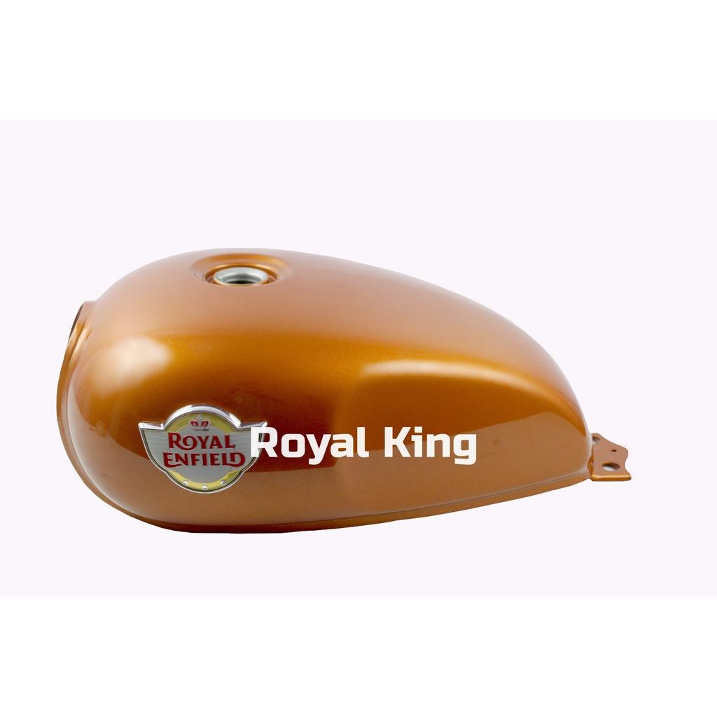 Royal Enfield Interceptor 650cc " Оранжевый Crush Бензиновый Топливный Бак "